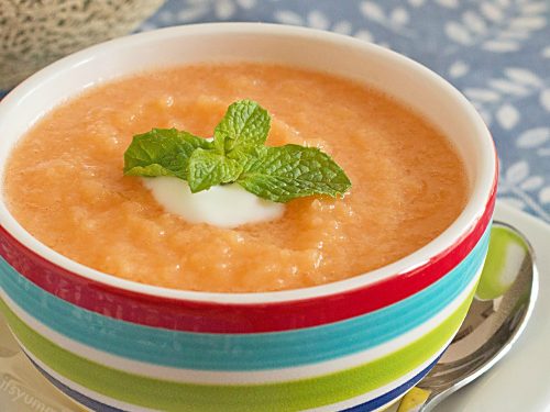 Chilled melon soup Image